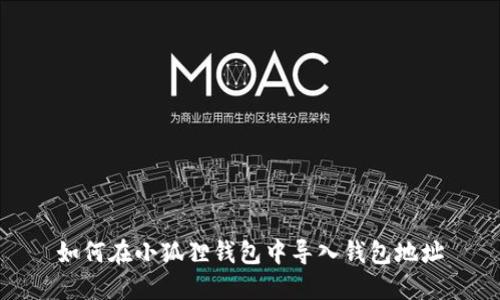 如何在小狐狸钱包中导入钱包地址